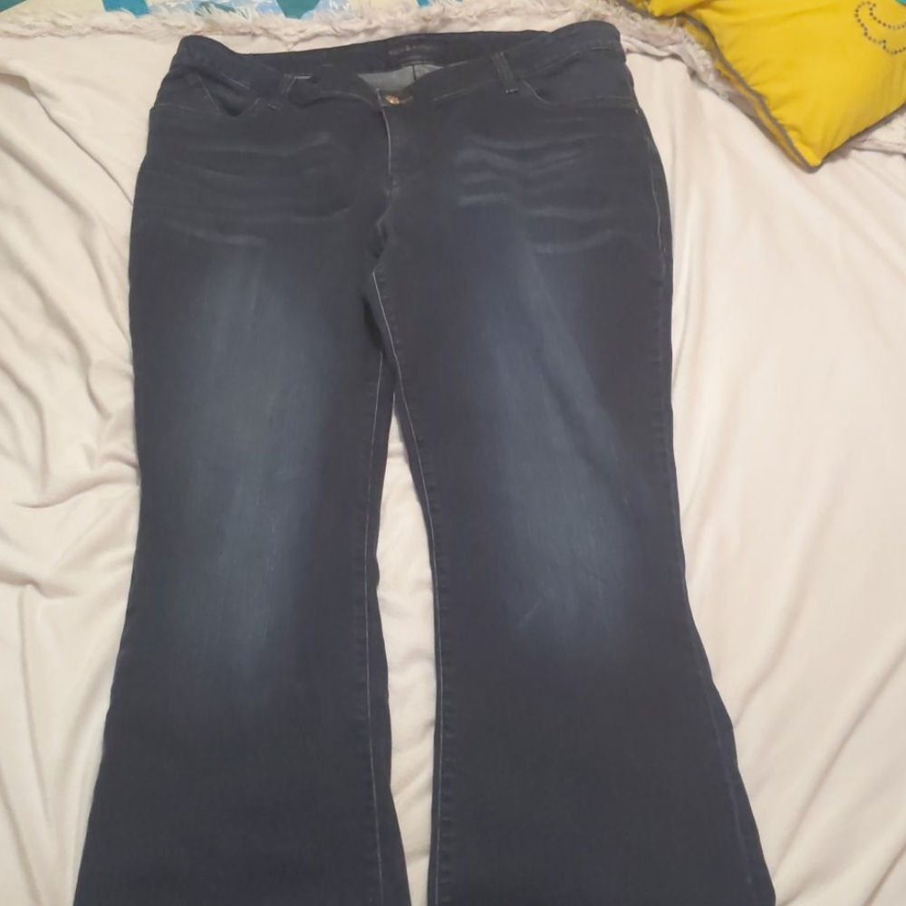 Size 22w L dark jeans